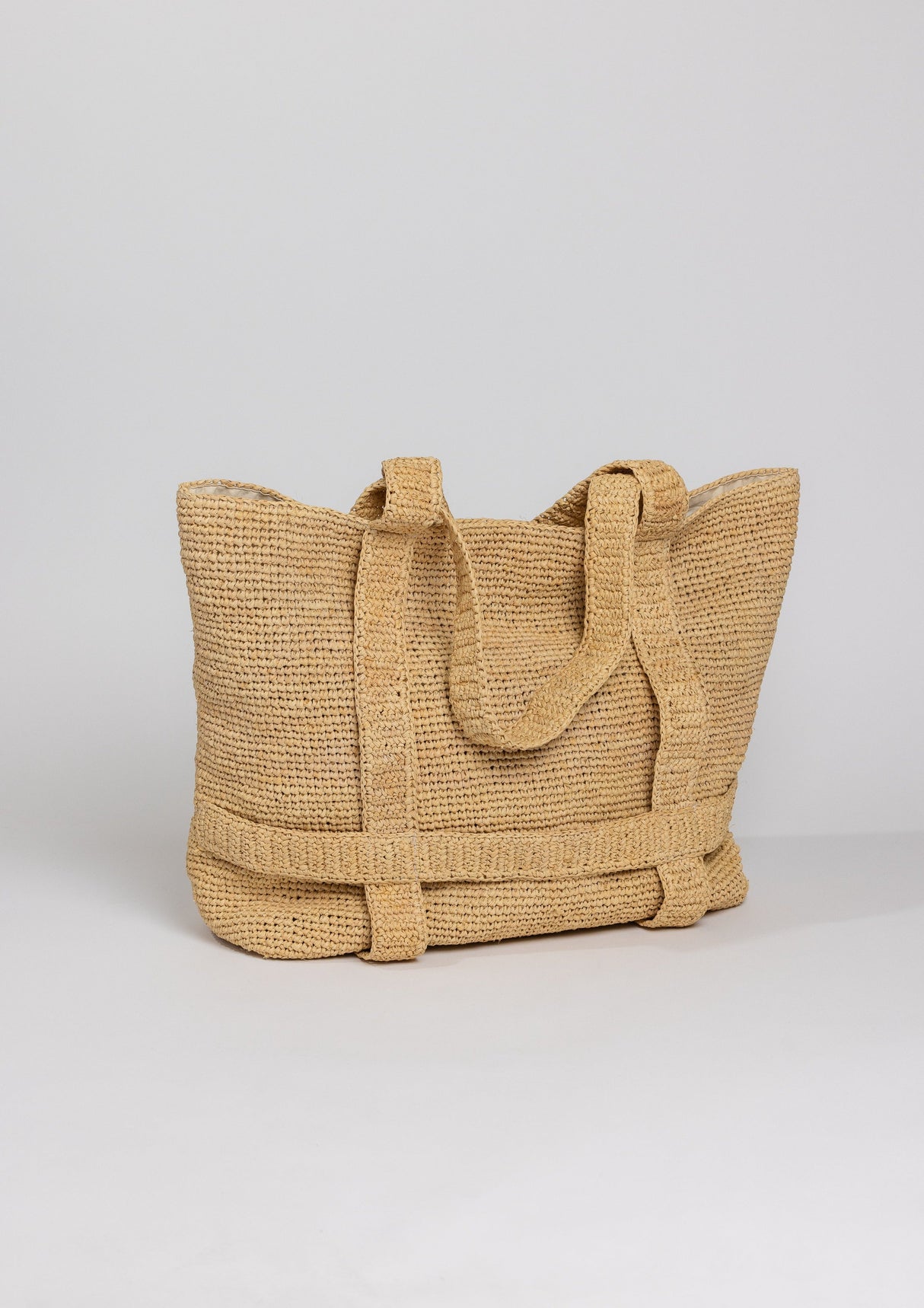 The Original Straw Traveler Bag from Hat Attack New York