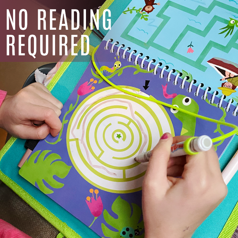 Totebook Kids Dry Erase Travel Activity Book from UnbuckleMe®