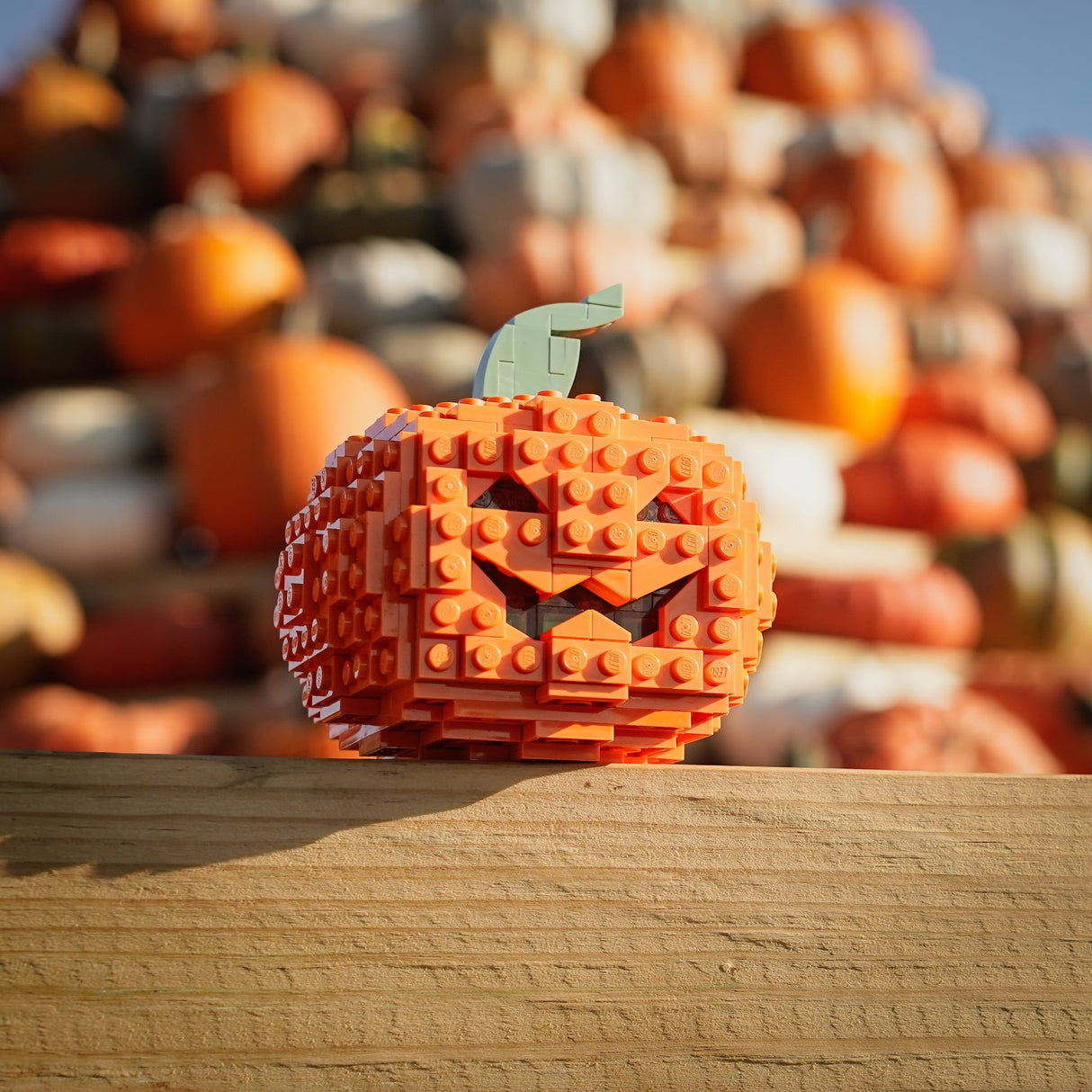 Jack-o-Lantern from Bricker Builds