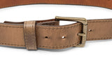 Handmade Leather Belt | Horween Chromexcel | Natural from Jack Foster