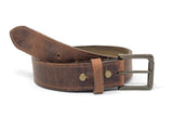 Handmade Leather Belt | Red Wing Copper Rough and Tough from Jack Foster