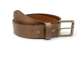 Handmade Leather Belt | Horween Chromexcel | Natural from Jack Foster
