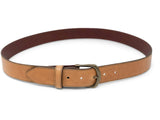 Handmade Leather Belt | Horween Horserump | Natural from Jack Foster
