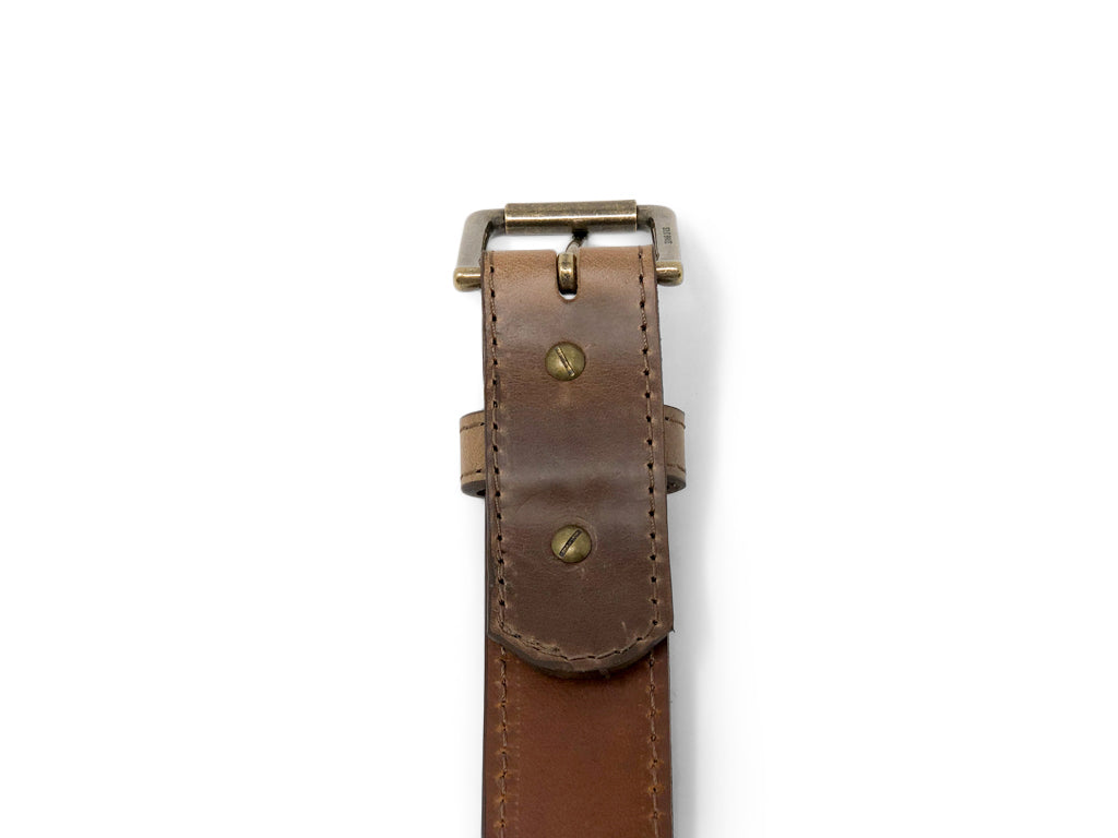 Handmade Leather Belt | Horween Chromexcel | Natural from Jack Foster