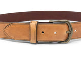 Handmade Leather Belt | Horween Horserump | Natural from Jack Foster