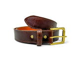 Handmade Leather Belt | Horween Chromexcel | Brown from Jack Foster