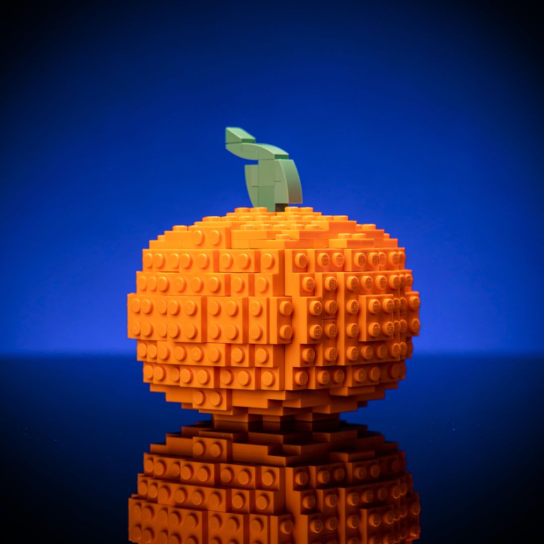 Jack-o-Lantern from Bricker Builds