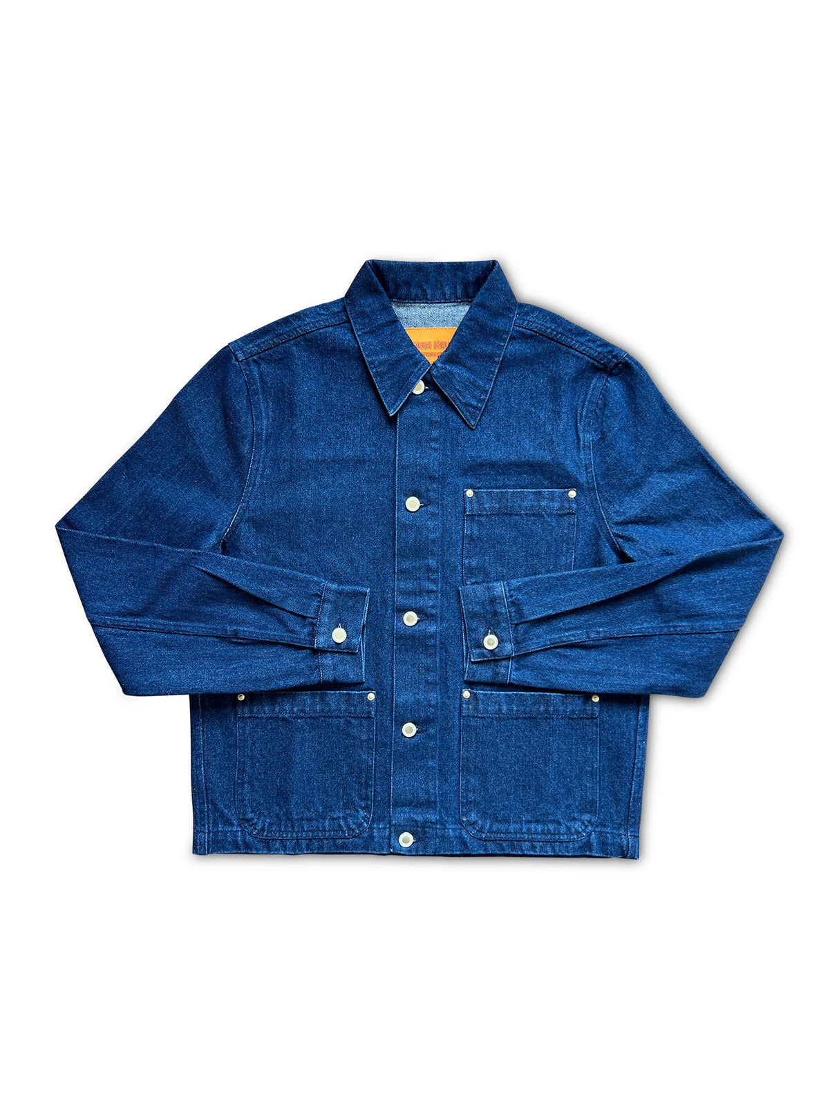 Dark Blue Denim Chore Jacket from KeithKelly