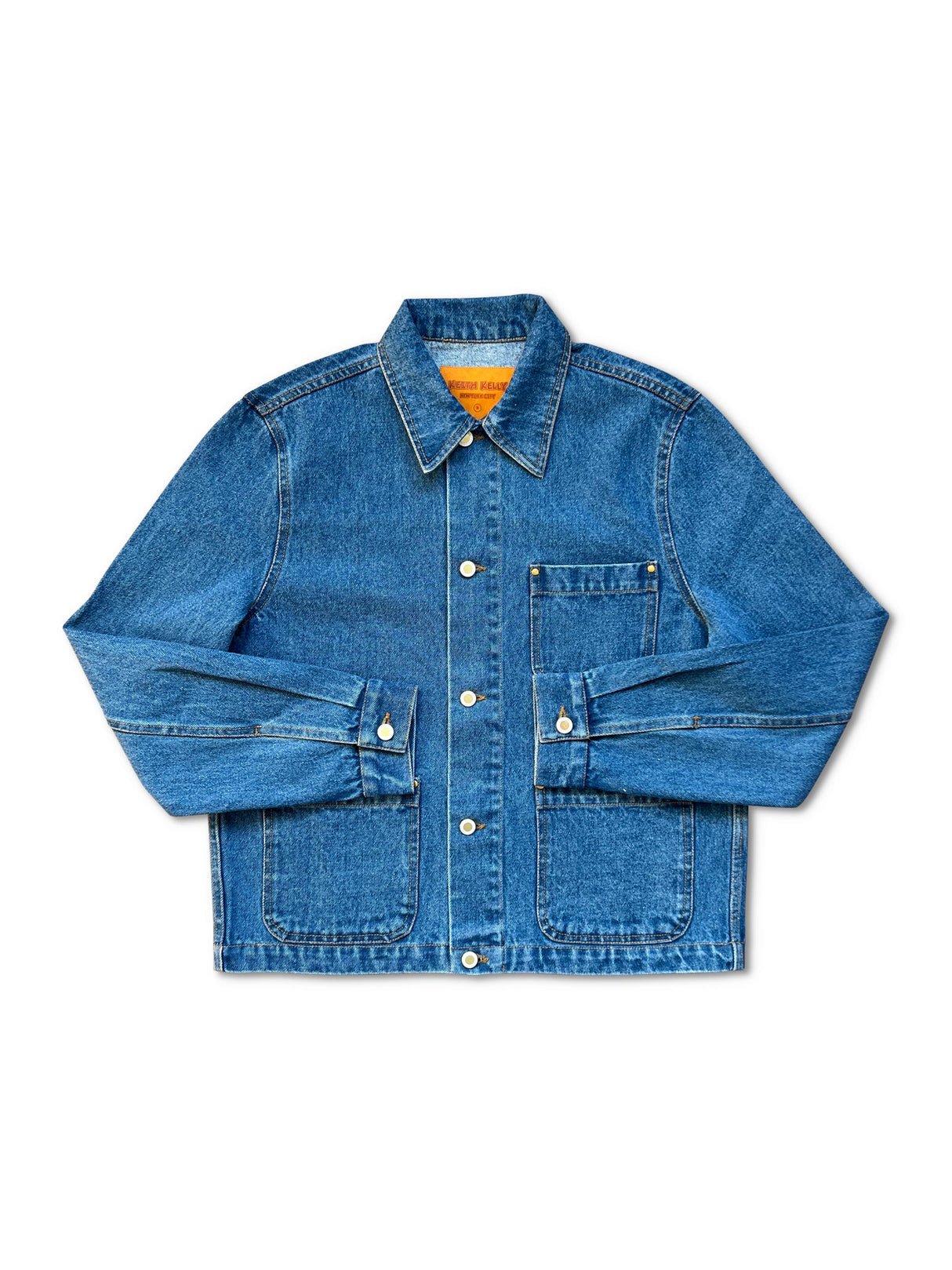Blue Denim Chore Jacket from KeithKelly