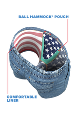 The Jacksonville Jort | Denim Ball Hammock® Pouch 5" Swim Trunks from Shinesty