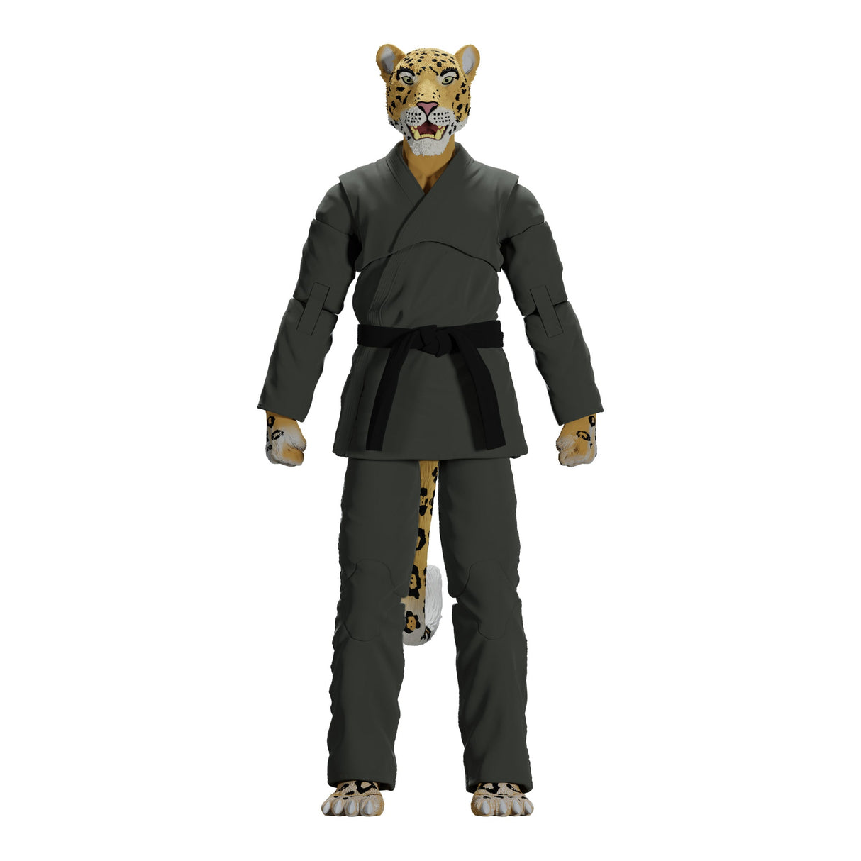 Zoo Jitsu Fighters Jairo the Jaguar Action Figure from Icon Heroes