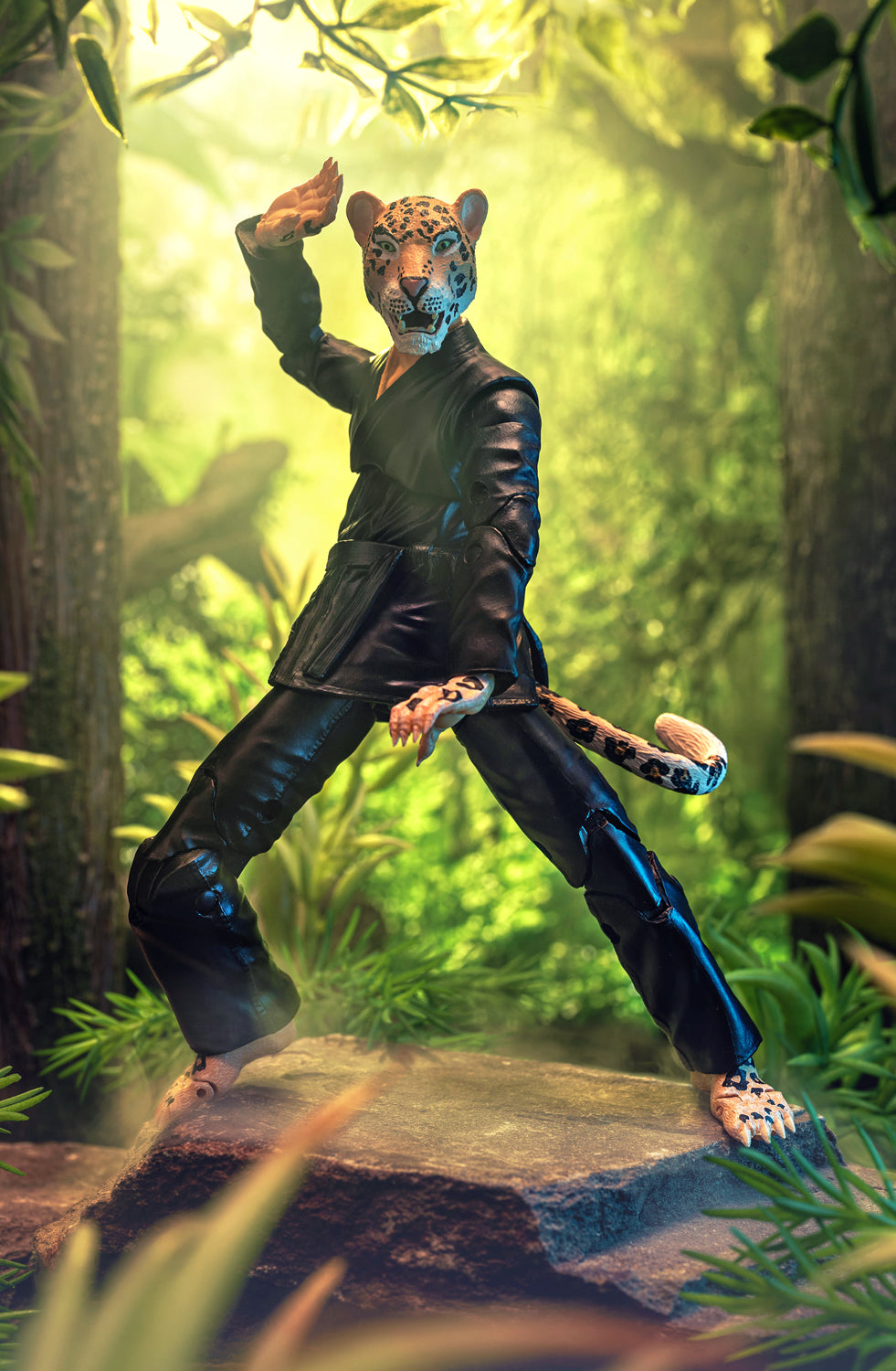 Zoo Jitsu Fighters Jairo the Jaguar Action Figure from Icon Heroes