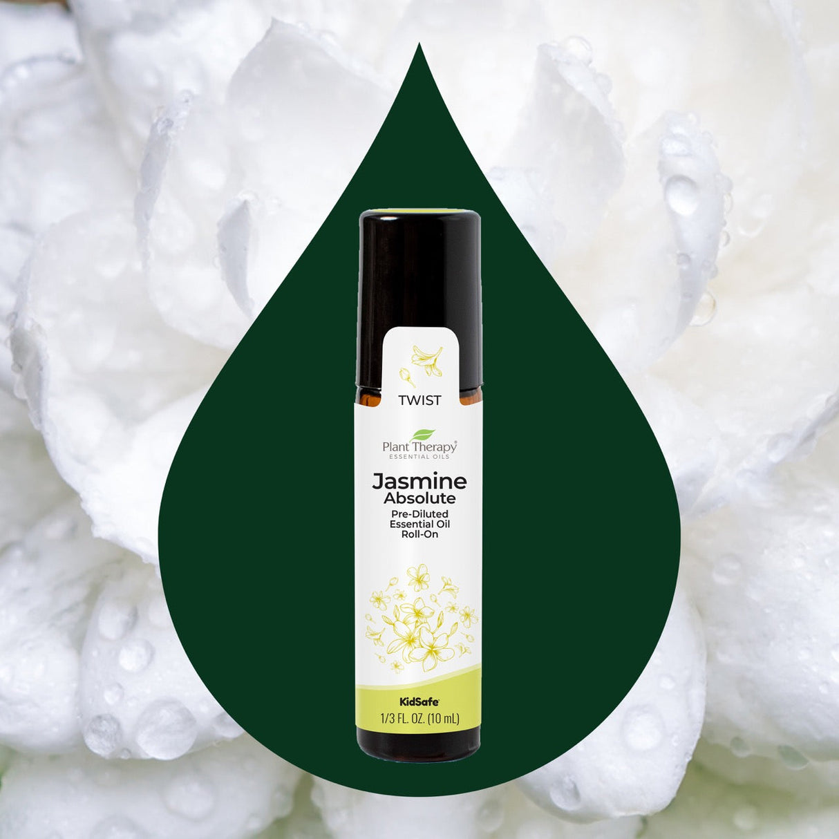 Jasmine Absolute Pre-Diluted Roll-On from Plant Therapy