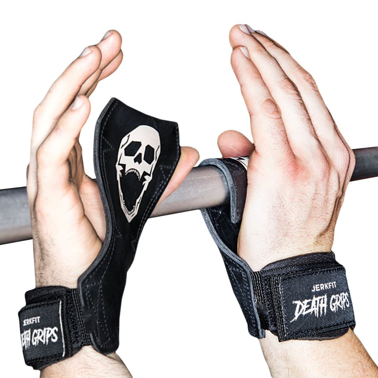 Death Grips Premium Heavy Lifting Straps from JerkFit