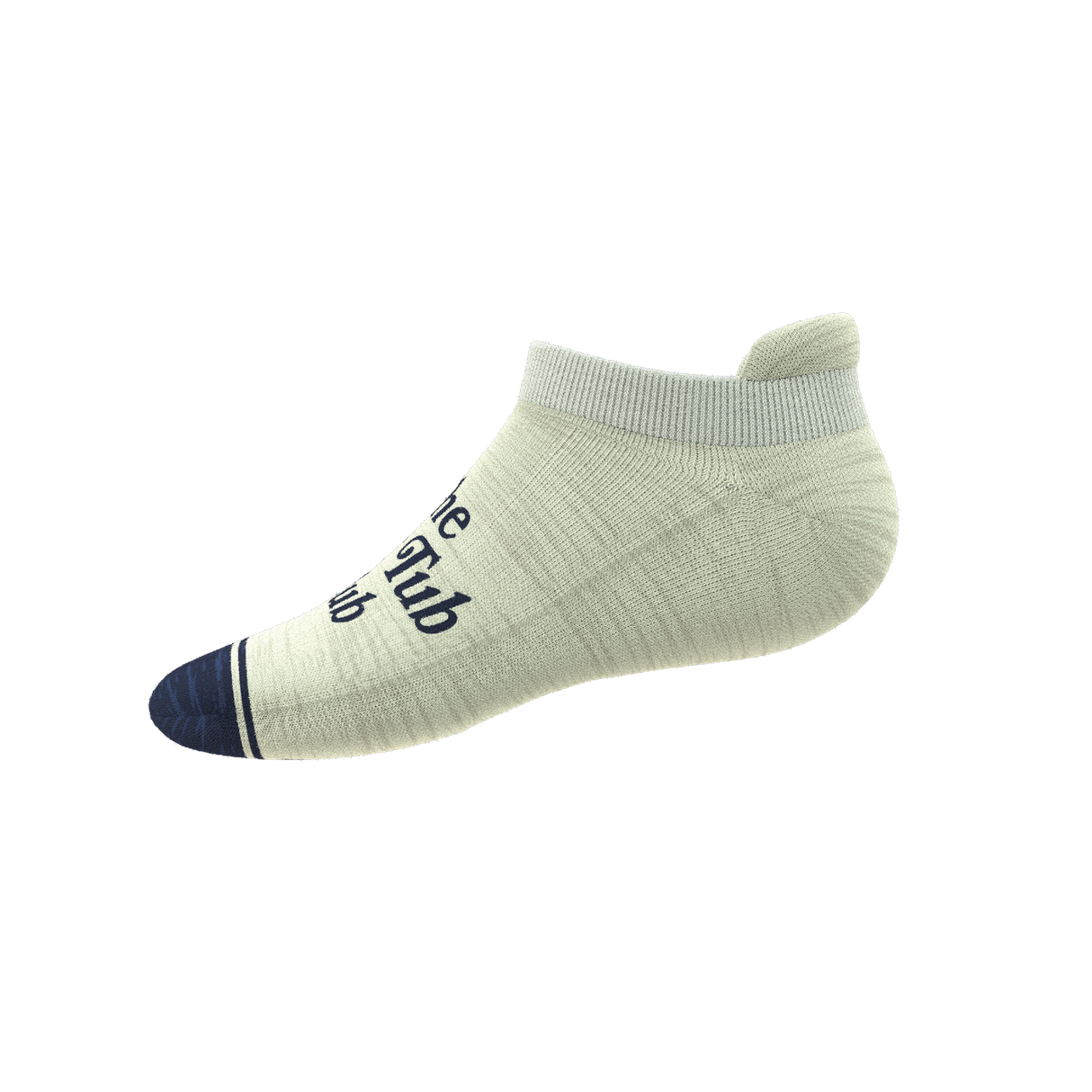 The Jet Set | Hot Tub Club Oatmeal Heel Hammock™ Ankle Socks from Shinesty