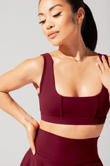 Corset Bra - Crimson from POPFLEX