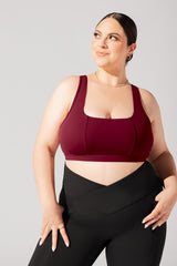 Corset Bra - Crimson from POPFLEX