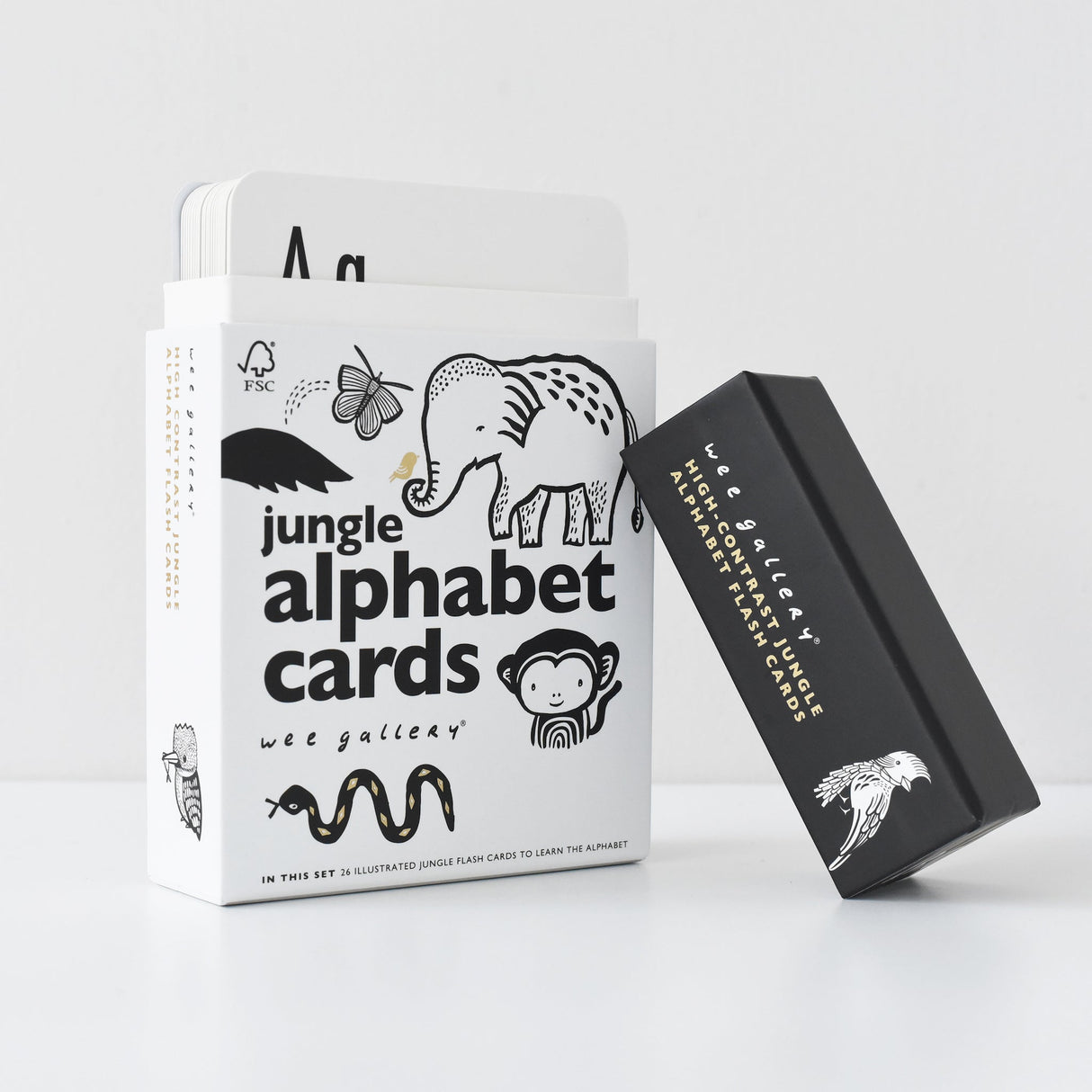 Jungle Alphabet Cards From Wee Gallery