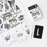 Jungle Alphabet Cards From Wee Gallery