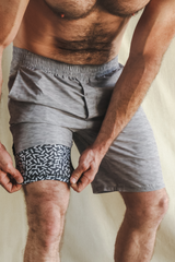 The Junk Trunks | Grey Ball Hammock® 7 Inch Athletic Shorts from Shinesty