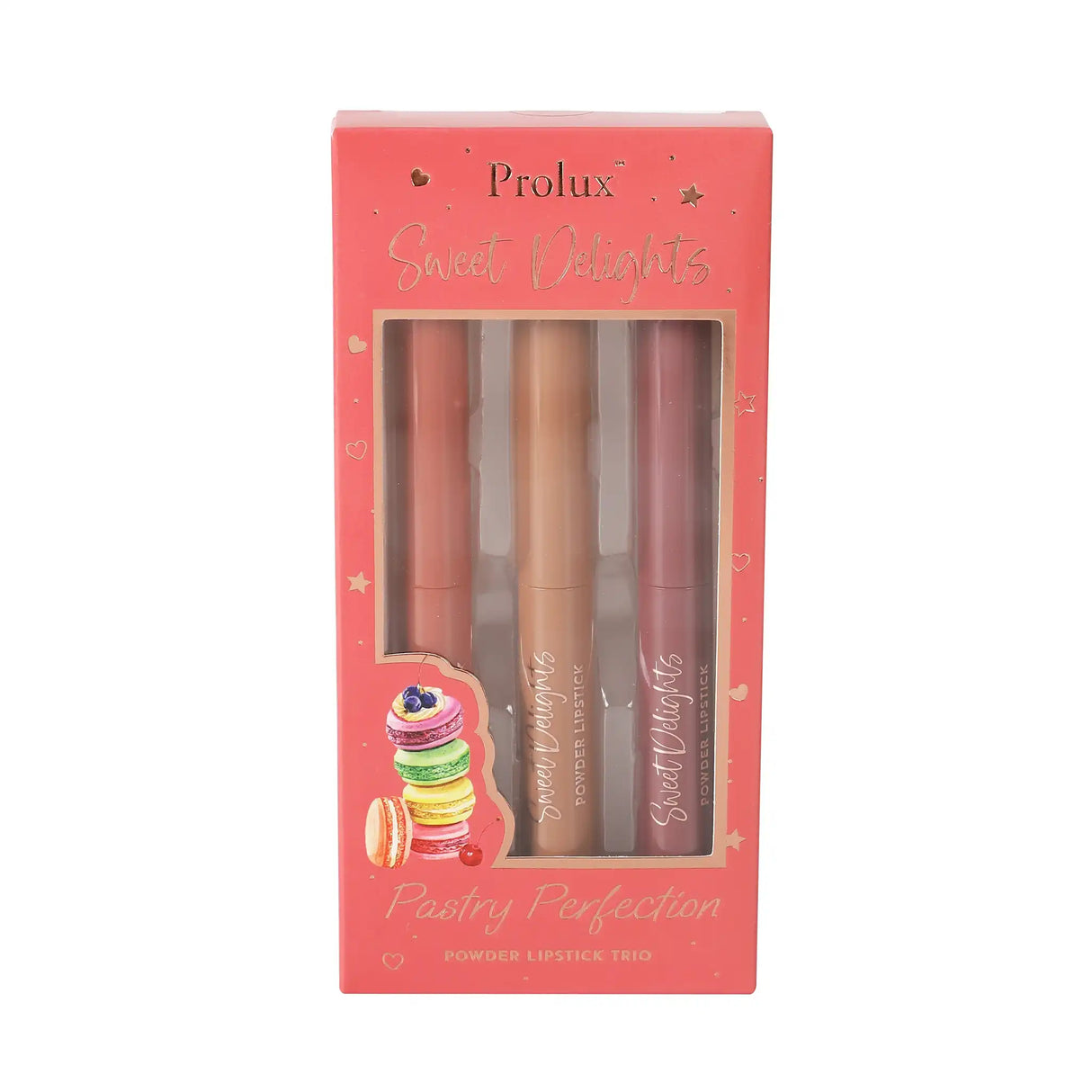 Sweet Delights - Powder Lipstick Trio from Prolux Cosmetics