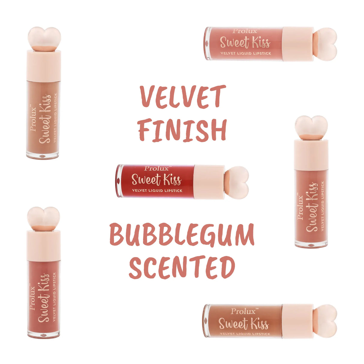 Sweet Kiss: Velvet Liquid Lipstick from Prolux Cosmetics