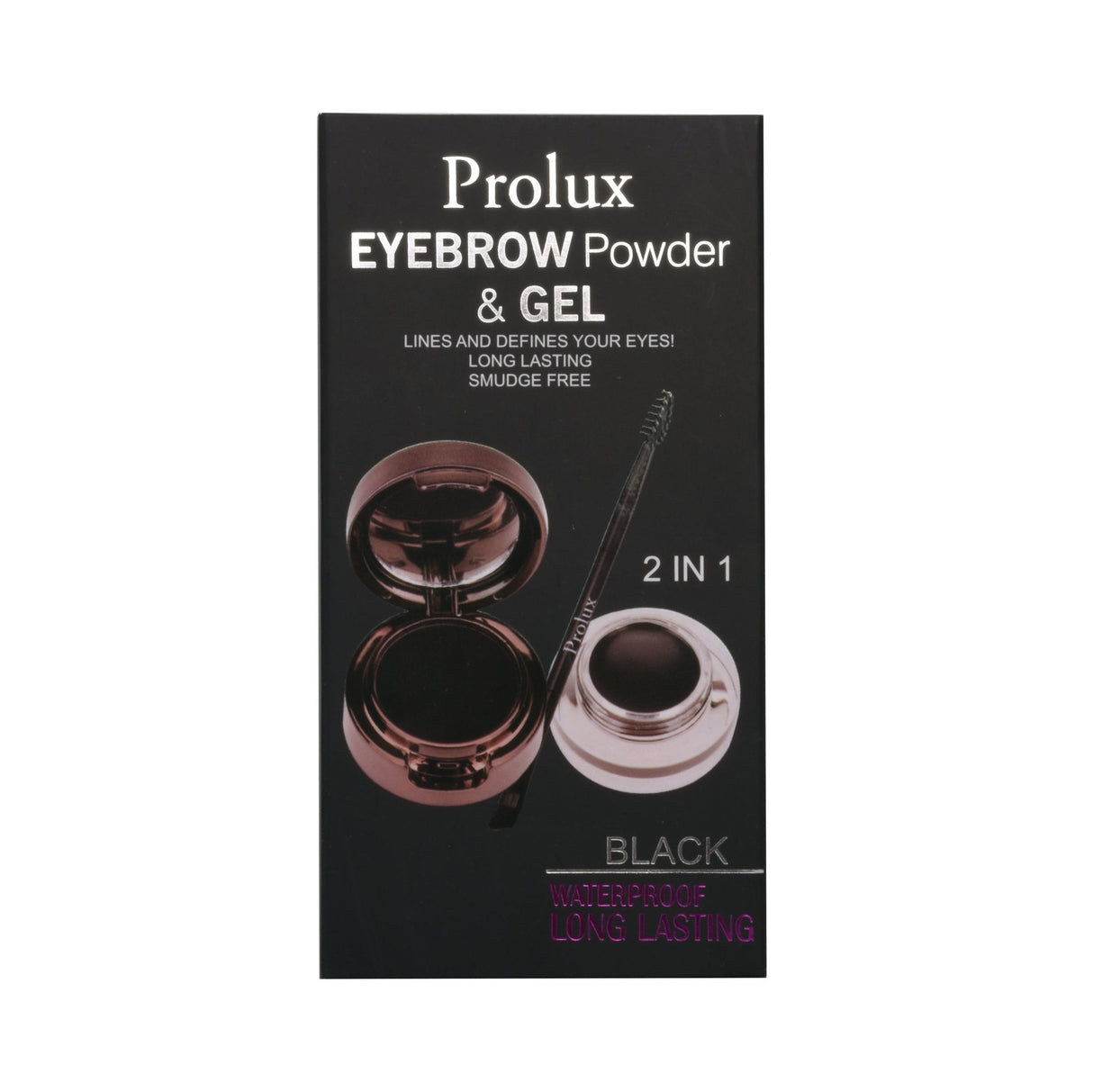 Powder Eyebrow Makeup - Best Eyebrow Gel from Prolux Cosmetics