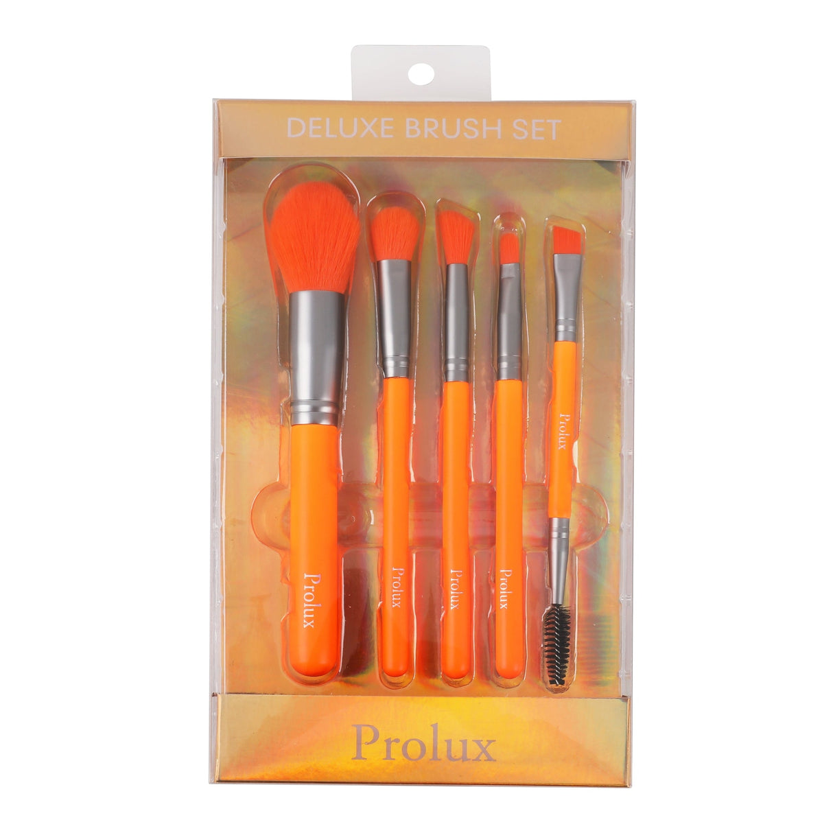 Deluxe Neon Brush Set | Makeup Brush Set From Prolux Cosmetics