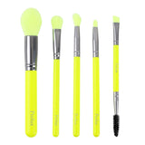 Deluxe Neon Brush Set | Makeup Brush Set From Prolux Cosmetics