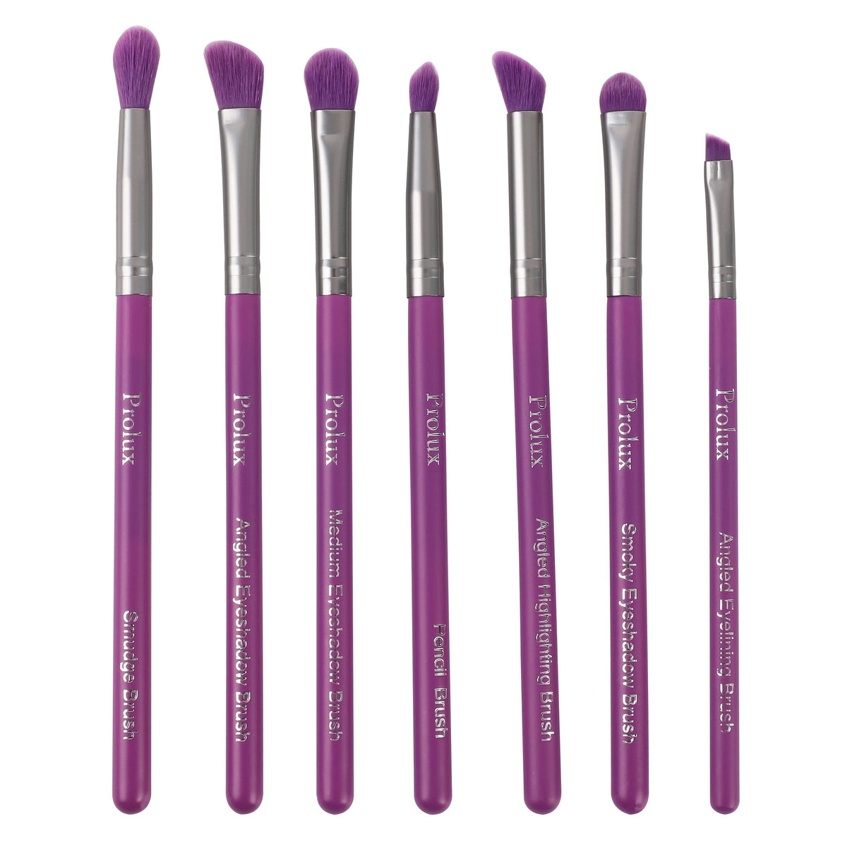 7pc Makeup Brush Set from Prolux Cosmetics