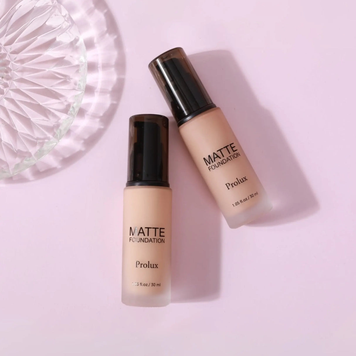 Lightweight Matte Foundations from Prolux Cosmetics