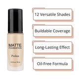 Lightweight Matte Foundations from Prolux Cosmetics