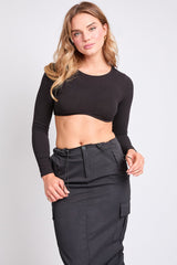 Women's Midi Cargo Parachute Skirt From YMI JEANS