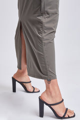 Women's Midi Cargo Parachute Skirt From YMI JEANS