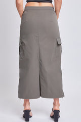 Women's Midi Cargo Parachute Skirt From YMI JEANS