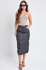 Women's Maxi Cargo Skirt From YMI JEANS