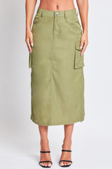 Women's Maxi Cargo Skirt From YMI JEANS