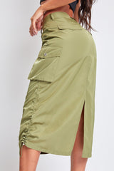 Women's Maxi Cargo Skirt From YMI JEANS