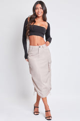 Women's Maxi Cargo Skirt From YMI JEANS