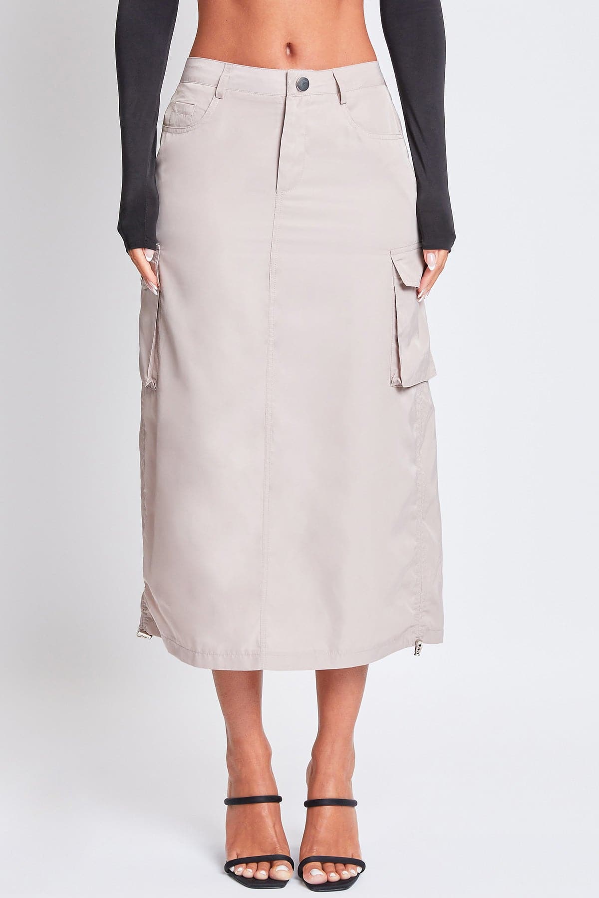Women's Maxi Cargo Skirt From YMI JEANS