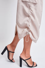 Women's Maxi Cargo Skirt From YMI JEANS