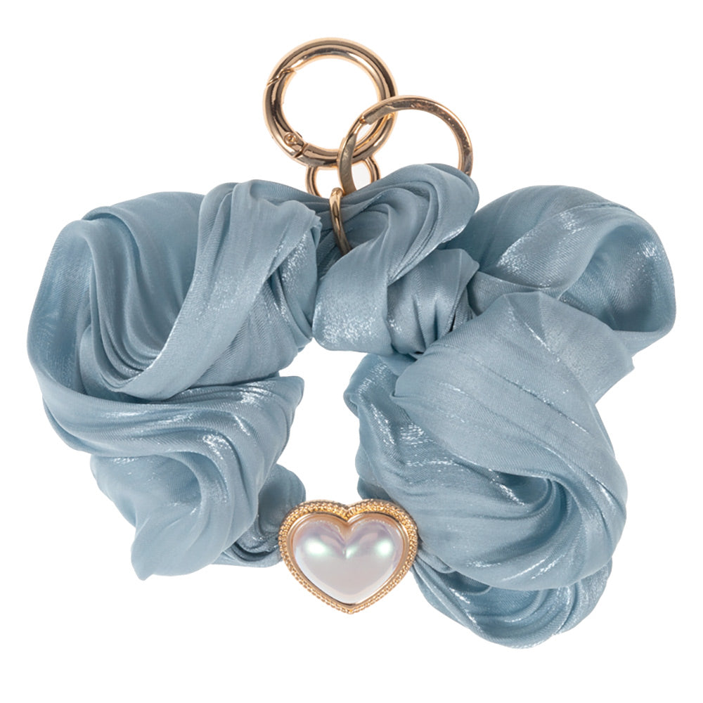Heart Pearl Pointed Stretch Keychain / Bracelet / Scrunchie Hairband from Madeline Love