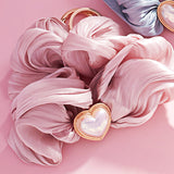 Heart Pearl Pointed Stretch Keychain / Bracelet / Scrunchie Hairband from Madeline Love