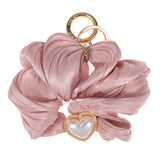 Heart Pearl Pointed Stretch Keychain / Bracelet / Scrunchie Hairband from Madeline Love
