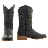 Kids' Brown Country Boots | Everyday Western Boots for Kids K3007RU from Soto Boots