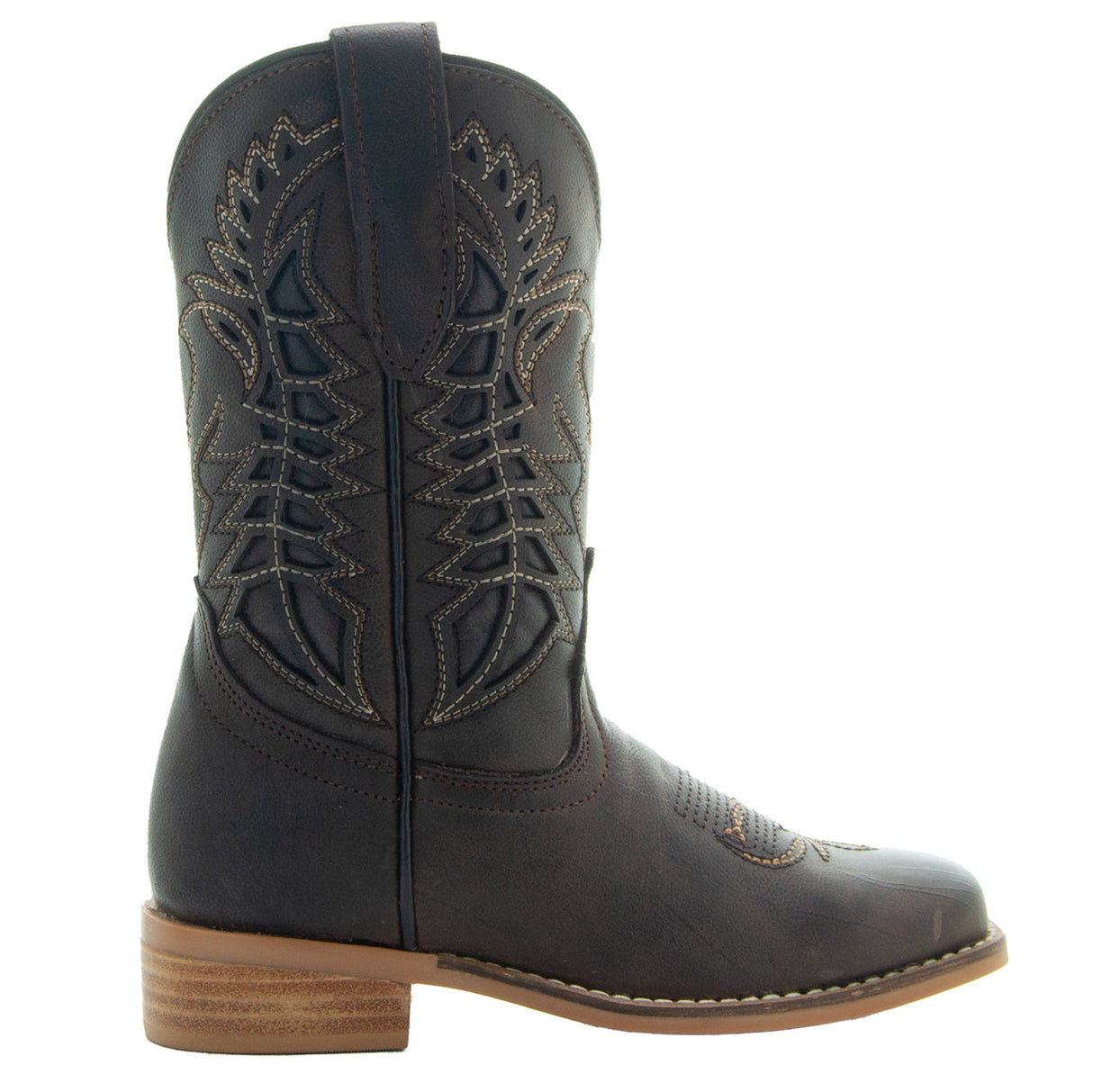 Kids' Brown Country Boots | Everyday Western Boots for Kids K3007RU from Soto Boots