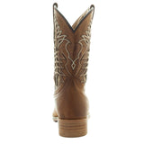 Kids' Tan Country Boots | Everyday Western Boots for Kids (K3007RU) from Soto Boots
