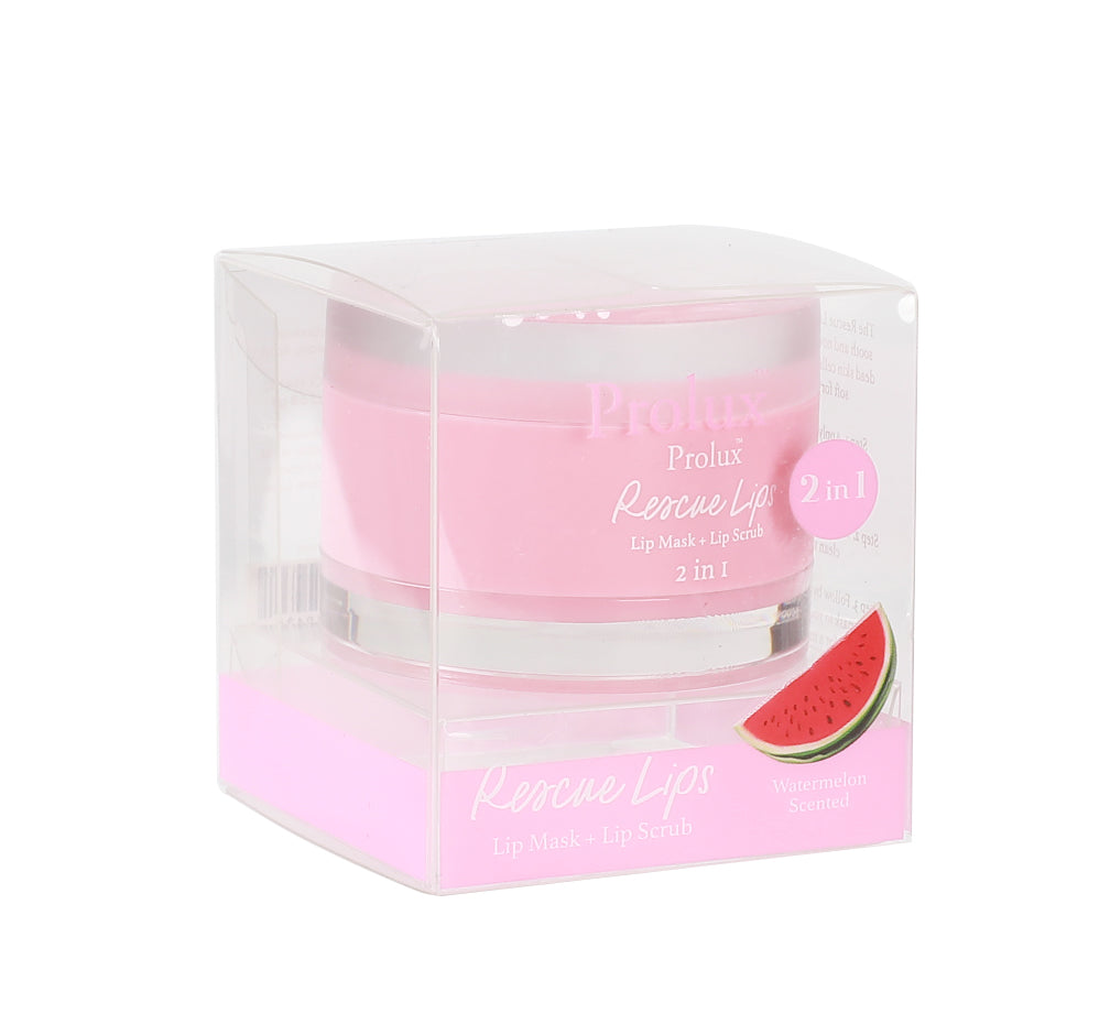 Rescue Lips : Lip Mask + Lip Scrub 2 in 1 from Prolux Cosmetics