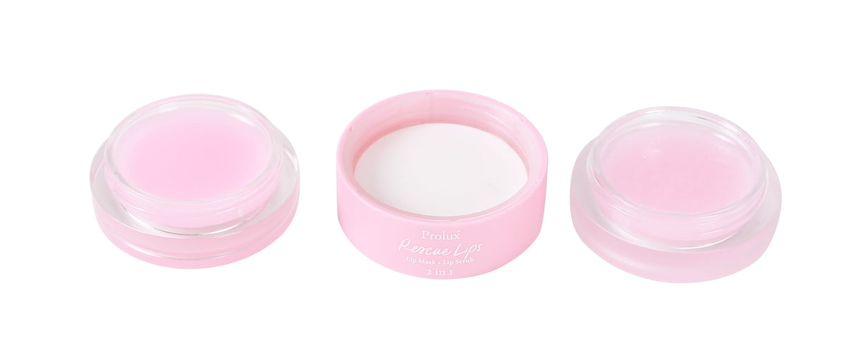 Rescue Lips : Lip Mask + Lip Scrub 2 in 1 from Prolux Cosmetics