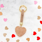Bling Heart Keychain from Madeline Love